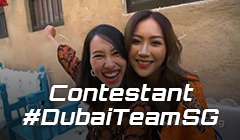 #DubaiTeamSG - Melissa Koh (@melissackoh) and Sophia Chong (@sophiachong)
