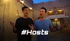 Dubai Ultimate Challenge Hosts - Asia's Got Talent's Alan Wong and Justin Bratton
